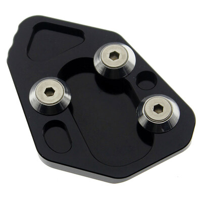 Paredzēts BMW F800R F800S F800ST F800GT 2009-2015 Motocikla sānu statīva spilventiņu statīva palielinātāja atbalsta pagarinājumam HP2 SPORT 08-10