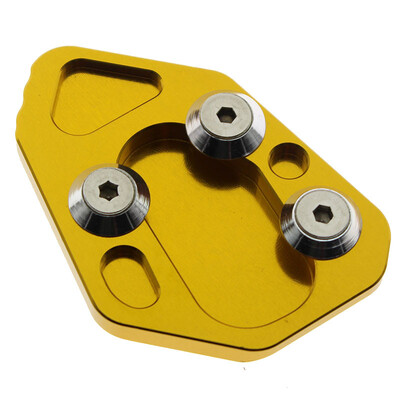 Paredzēts BMW F800R F800S F800ST F800GT 2009-2015 Motocikla sānu statīva spilventiņu statīva palielinātāja atbalsta pagarinājumam HP2 SPORT 08-10