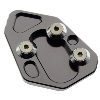 Paredzēts BMW F800R F800S F800ST F800GT 2009-2015 Motocikla sānu statīva spilventiņu statīva palielinātāja atbalsta pagarinājumam HP2 SPORT 08-10