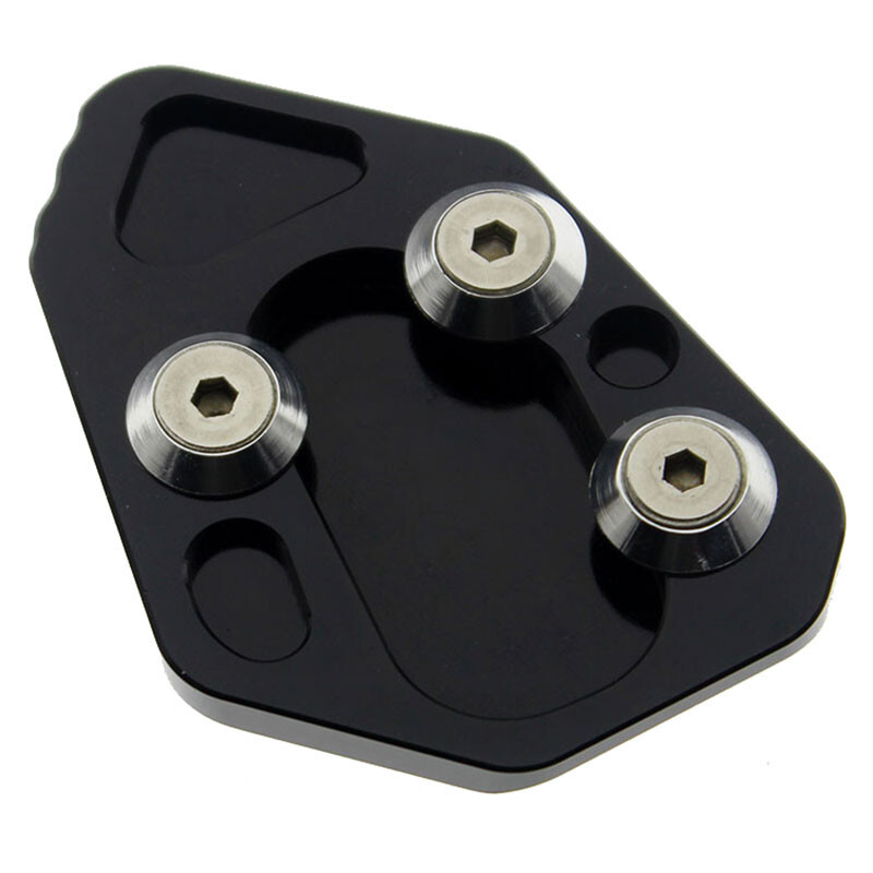 Paredzēts BMW F800R F800S F800ST F800GT 2009-2015 Motocikla sānu statīva spilventiņu statīva palielinātāja atbalsta pagarinājumam HP2 SPORT 08-10