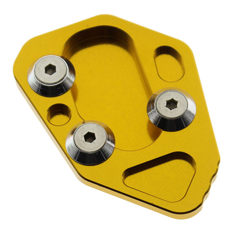 Paredzēts BMW F800R F800S F800ST F800GT 2009-2015 Motocikla sānu statīva spilventiņu statīva palielinātāja atbalsta pagarinājumam HP2 SPORT 08-10