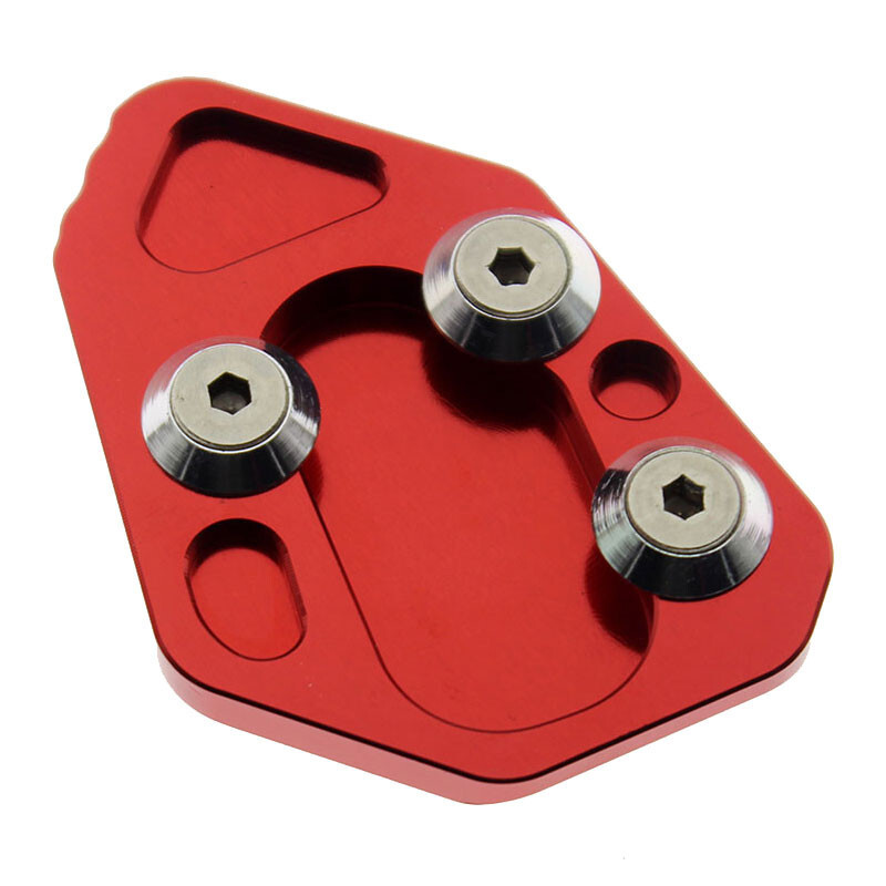 Paredzēts BMW F800R F800S F800ST F800GT 2009-2015 Motocikla sānu statīva spilventiņu statīva palielinātāja atbalsta pagarinājumam HP2 SPORT 08-10