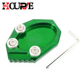 Motocikla CNC statīva pēdas sānu statīva pagarinājuma atbalsta plāksnes paliktnis Versys 650 Versys650 KLX250 KLX 250 2010-2016