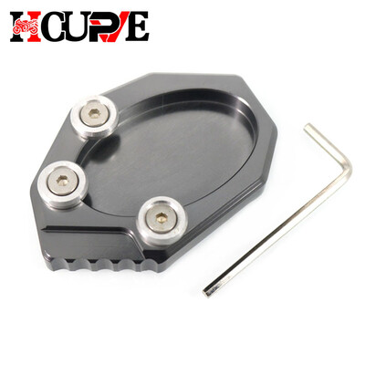 Motocikla CNC statīva pēdas sānu statīva pagarinājuma atbalsta plāksnes paliktnis Versys 650 Versys650 KLX250 KLX 250 2010-2016