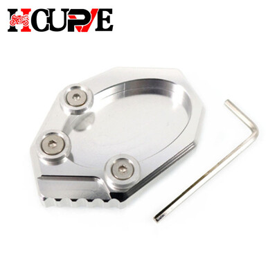 Motocikla CNC statīva pēdas sānu statīva pagarinājuma atbalsta plāksnes paliktnis Versys 650 Versys650 KLX250 KLX 250 2010-2016