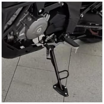 Μοτοσικλέτα CNC Kickstand, πλάι στήριξης πλάκας επέκτασης βάσης βάσης ποδιού για Suzuki V-Strom 650/XT650 2014-2024 DL650 2012-2024