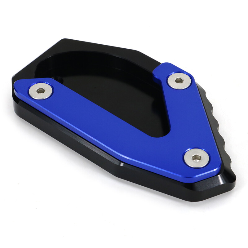 Motociklo CNC atraminio stovo šoninio stovo prailginimo pagalvėlės atraminė plokštė, tinkama Suzuki V-Strom 650/XT650 2014-2024 DL650 2012-2024