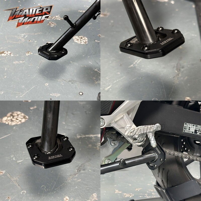 Suport pentru motociclete Mărire Pad Suport lateral Placă de extensie pentru Honda XL750 Transalp 750 CB750 Hornet 750 2023-2024 Transalp750