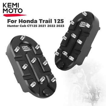 Για Honda CT125 HunterCub Trail 125 2020 2023 KEMiMOTO Πεντάλ ποδιού με μανταλάκια Αντιολισθητικά Ποδαράκια ποδιών Ανταλλακτικά CT-125 Trail125