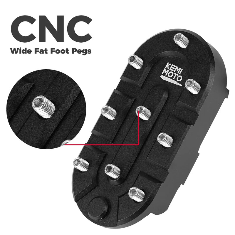 Skirta „Honda CT125 HunterCub Trail 125 2020 2023 KEMiMOTO Kojos kaiščio pėdos atramos pedalai, neslystantys pėdų kaiščio pėdų atramų dalys CT-125 Trail125