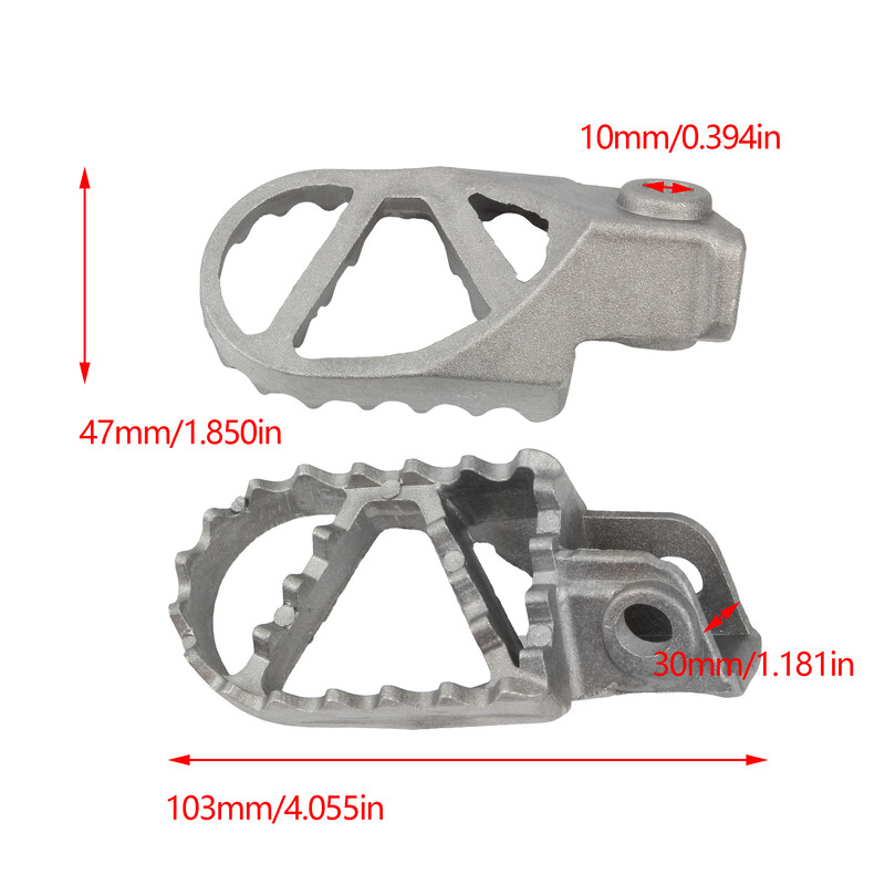 Powermotor Motocross Alumīnija Kāju balsta Tapas KTM SX SXF EXC EXCF XC XCF XCW 125-530 Dirt Pit Bike