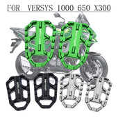 Accesorii pentru motociclete Suport pentru picioare Billet Pedale late Suport pentru pedale pentru Kawasaki VERSYS 1000 650 X300 versys-x300 650 1000