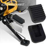 AUTOMECHANISTAS Motociklo pėdos atrama Minkštos guminės trinkelės Motorolerio pagrindo plokštės neslystančios trinkelės Motociklo pagrindo laikiklio prailginimo pėdos padas