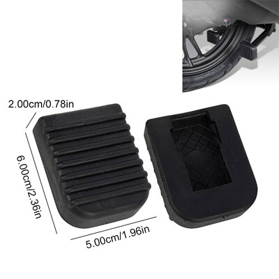 AUTOMECHANISTAS Motociklo pėdos atrama Minkštos guminės trinkelės Motorolerio pagrindo plokštės neslystančios trinkelės Motociklo pagrindo laikiklio prailginimo pėdos padas
