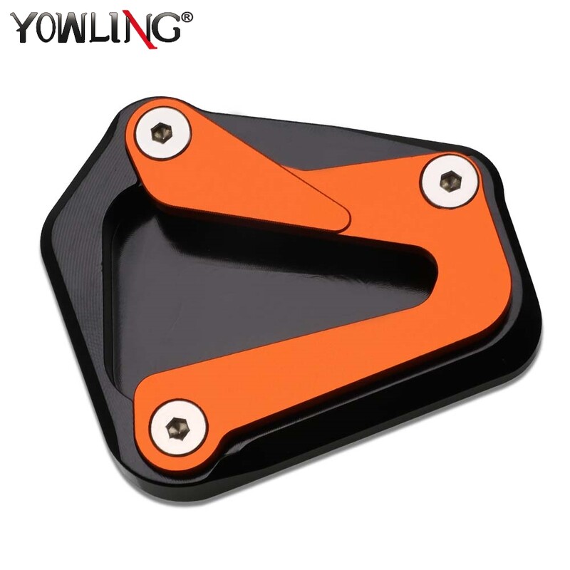 Pentru 790 890 Duke L 2017 2018 2019 2020-2021-2022-2023 2024 Plăcuță de picior pentru motociclete Extensie suport lateral Suport placa de suport Baza