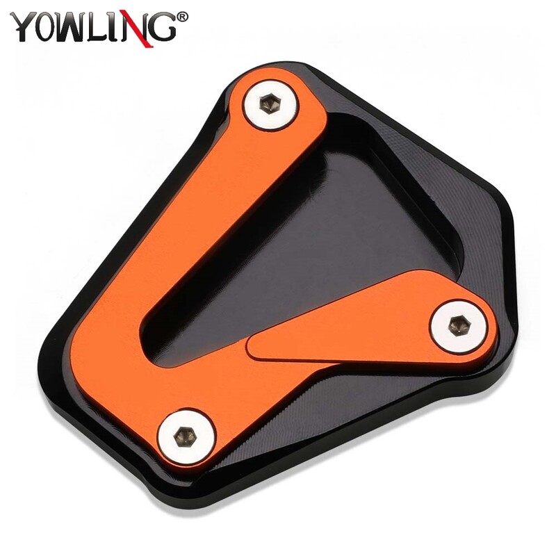 Pentru 790 890 Duke L 2017 2018 2019 2020-2021-2022-2023 2024 Plăcuță de picior pentru motociclete Extensie suport lateral Suport placa de suport Baza