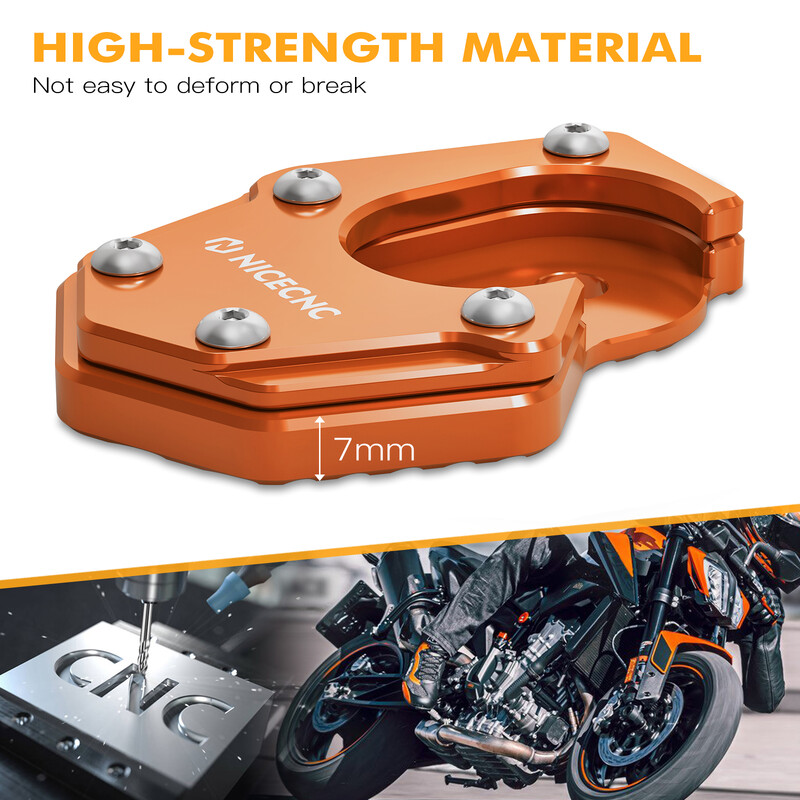 Pentru KTM 690 Enduro R 690 SMC R 2019-2023 Tampă de mărire suport lateral 790 890 Adventure Rally/R 2018-2023 1290 Adventure R 2021-2023