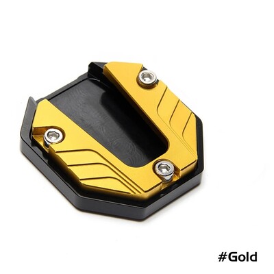 CNC aliuminio lydinio motociklo dviračio stovo ilgintuvas šoninio stovo prailginimo pagalvėlės atraminė plokštė Neslystanti padidinta bazė