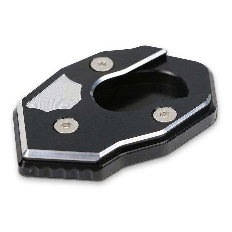 Kawasaki Ninja Z900RS Z900 RS All Years motorkerékpárhoz, CNC támasztótámasz hosszabbító pad láboldali megnagyobbított állványlemez