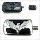 Eagle Shifter Peg jaoks Harley Davidson Street Bob FXDB SuperLow 1200 Electra Glide Mootorratta osad FootPeg Chrome