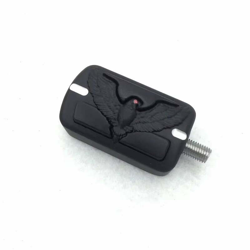 Eagle Shifter Peg jaoks Harley Davidson Street Bob FXDB SuperLow 1200 Electra Glide Mootorratta osad FootPeg Chrome