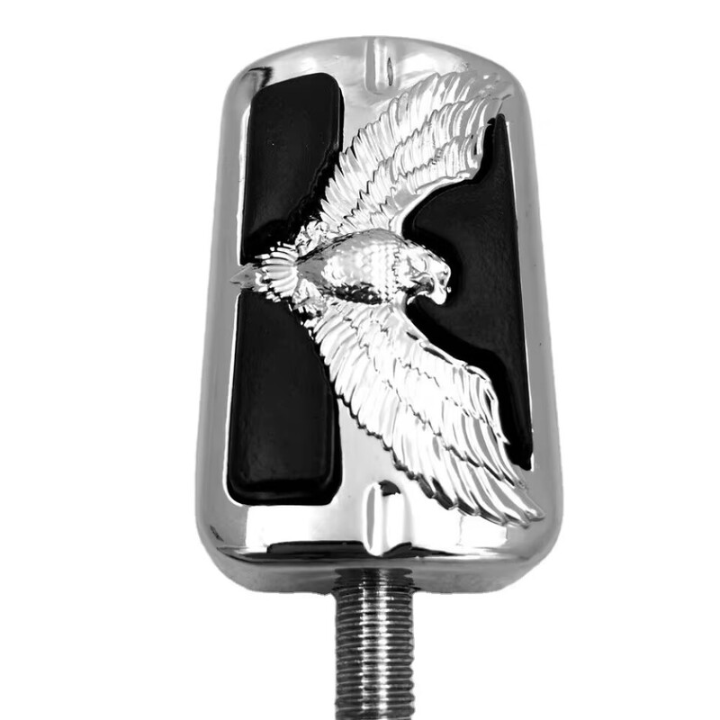 Eagle Shifter Peg jaoks Harley Davidson Street Bob FXDB SuperLow 1200 Electra Glide Mootorratta osad FootPeg Chrome