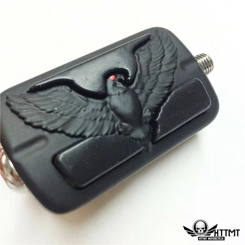 Eagle Shifter Peg jaoks Harley Davidson Street Bob FXDB SuperLow 1200 Electra Glide Mootorratta osad FootPeg Chrome