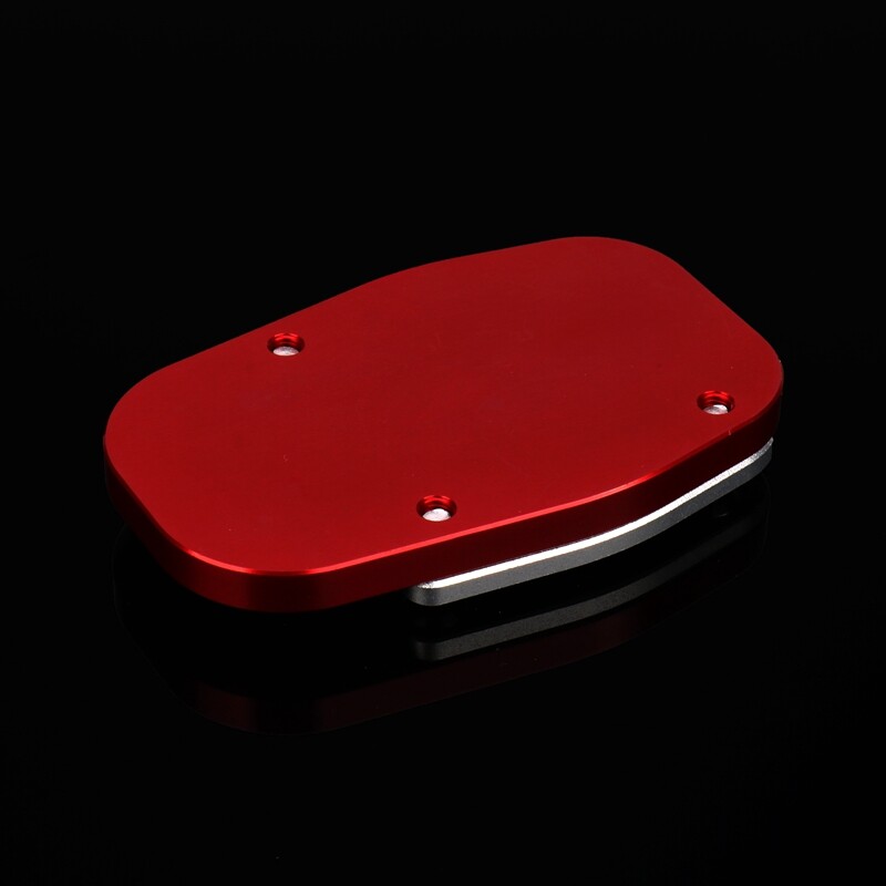 Skirta „Ducati Supersport 939 Super Sport“ motociklo CNC aliuminio atramos kojos šoninio stovo prailginimo pagalvėlės atraminės plokštės „Whit“ LOGO