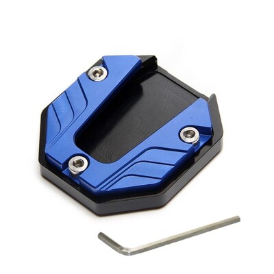 Šoninis stovas, didelis pėdų pagalvė Motociklo šoninio atmušimo stovo pagalvėlė Parkavimo plokštės pagrindo pėdos prailginimo pagalvėlė motociklo atrama