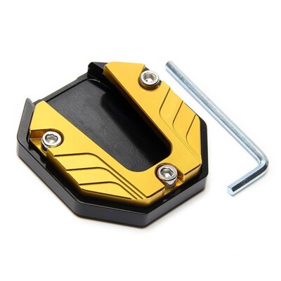 Šoninis stovas, didelis pėdų pagalvė Motociklo šoninio atmušimo stovo pagalvėlė Parkavimo plokštės pagrindo pėdos prailginimo pagalvėlė motociklo atrama