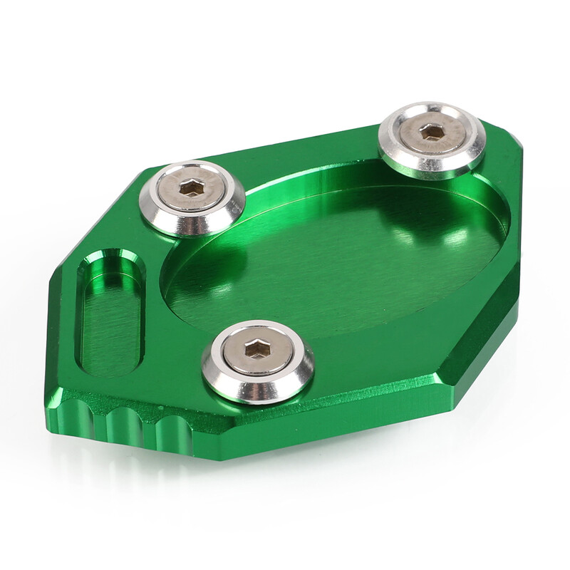 Skirta Kawasaki Ninja 1000SX Versys 650 1000 Kickstand ilgintuvo pėdos šoninio stovo prailginimo pagalvėlės atraminė plokštė Neslystanti padidinta bazė