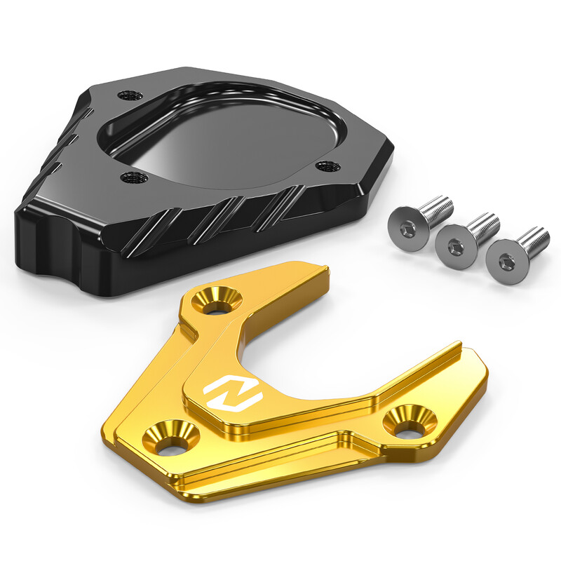 NICECNC motociklo atraminio stovo šoninio stovo trinkelės prailginimas, skirtas Suzuki DRZ400S 2000-2024 DRZ400SM 2005-2024 DRZ 400S 400SM priedai