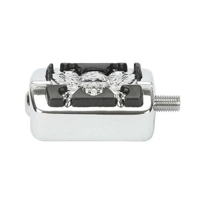 Papildomos rinkos Zombie FootPeg perjungimo kaištis, skirtas Harley Davidson Street Bob FXDB SuperLow 1200 Tri Glide Ultra motociklų dalims Chrome