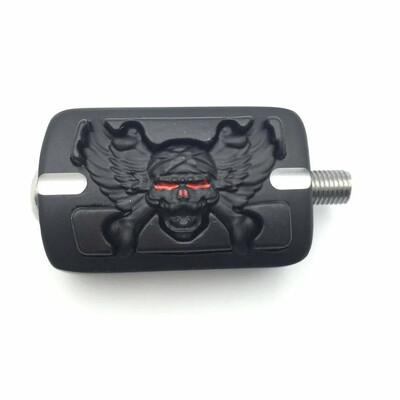 Papildomos rinkos Zombie FootPeg perjungimo kaištis, skirtas Harley Davidson Street Bob FXDB SuperLow 1200 Tri Glide Ultra motociklų dalims Chrome