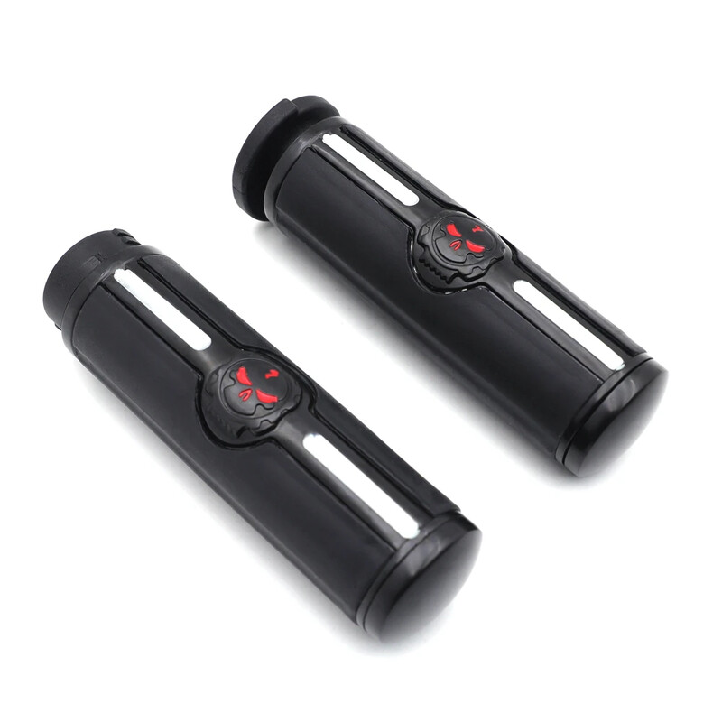 Skirta Harley Davidson 1996-Vėliau VRSC XL XR Dyna Softail YAMAHA Kawasaki Classic motociklų dalių kaukolės 1" rankenos