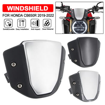 cb650r Παρμπρίζ μοτοσικλέτας για Honda CB650R 2019-2023 CB1000R 2018-2020 Μπροστινό κάλυμμα προστατευτικού ανεμοθώρακα