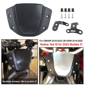 cb650r Παρμπρίζ μοτοσικλέτας για Honda CB650R 2019-2023 CB1000R 2018-2020 Μπροστινό κάλυμμα προστατευτικού ανεμοθώρακα