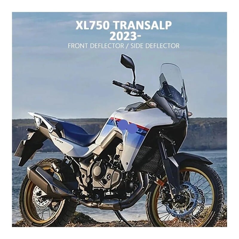 Nauja, skirta „Honda XL750 TRANSALP 2023 XL 750 Transalp“ motociklo priedai, priekinio priekinio stiklo šoninio spoilerio deflektoriaus komplektas
