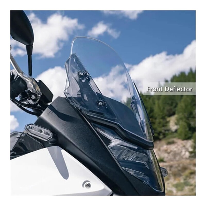 Nauja, skirta „Honda XL750 TRANSALP 2023 XL 750 Transalp“ motociklo priedai, priekinio priekinio stiklo šoninio spoilerio deflektoriaus komplektas