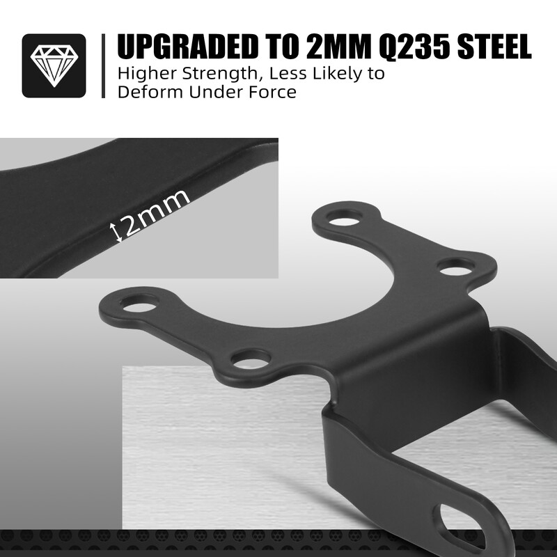 Surron light bee XS L1E Bike 2023 2024 Sur ron daļas Segway X160 X260 priekšējo lukturu stiprinājuma kronšteins elektrisko velosipēdu piederumi