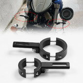 Motociklų LED priekinių žibintų spaustukų laikikliai, vamzdžių spaustukų tvirtinimo rinkinys, skirtas motociklų prožektoriams arba rūko žibintų tvirtinimo motociklų priedams