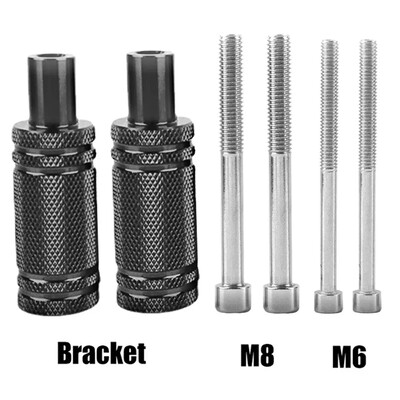 Motocikla prožektoru kronšteins alumīnija sakausējuma motocikla priekšējais dubļusargs priekšējais lukturis fiksētais kronšteins ārējā modifikācijas piederumi