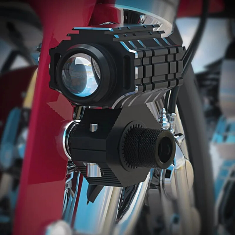 Motocikla prožektoru kronšteins alumīnija sakausējuma motocikla priekšējais dubļusargs priekšējais lukturis fiksētais kronšteins ārējā modifikācijas piederumi