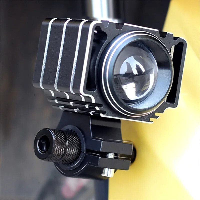 Motocikla prožektoru kronšteins alumīnija sakausējuma motocikla priekšējais dubļusargs priekšējais lukturis fiksētais kronšteins ārējā modifikācijas piederumi