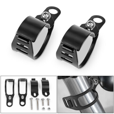 Metalinis 35–50 mm priekinės šakės gnybtas kairysis dešinysis motociklo posūkio signalo žibintų tvirtinimo fiksuotas laikiklis, skirtas „Sport Chopper Street Custom Bike“