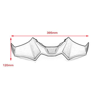 2024 MT07 Motorcycle Downforce Naked Forntal Spoilers Aerodynamic Wing Deflector Fit For YAMAHA MT-07 SP MT 07 2021 2022 2023