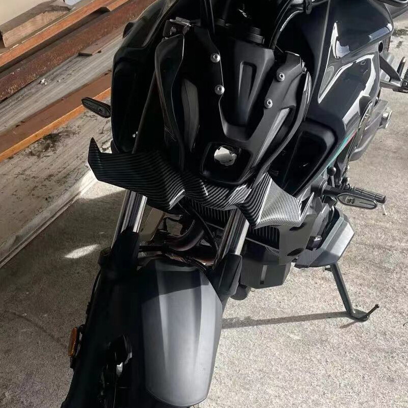 2024 MT07 Motorkerékpár leszorítóerő meztelen Forntal légterelő Aerodinamikus szárnyterelő illeszkedik YAMAHA MT-07 SP MT 07 2021 2022 2023-hoz