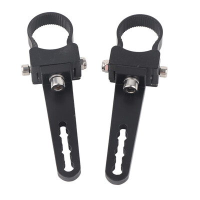 1 pora 1–3 colių aliuminio vamzdžių buferio / ritininio strypo tvirtinimo kronšteino laikiklio laikiklio LED automobilio sunkvežimio visureigio darbo žibintas