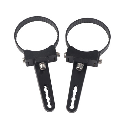 1 pora 1–3 colių aliuminio vamzdžių buferio / ritininio strypo tvirtinimo kronšteino laikiklio laikiklio LED automobilio sunkvežimio visureigio darbo žibintas