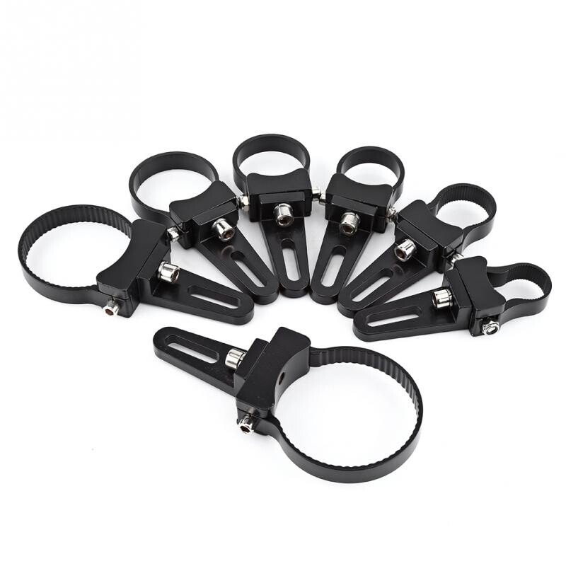 1 pora 1–3 colių aliuminio vamzdžių buferio / ritininio strypo tvirtinimo kronšteino laikiklio laikiklio LED automobilio sunkvežimio visureigio darbo žibintas